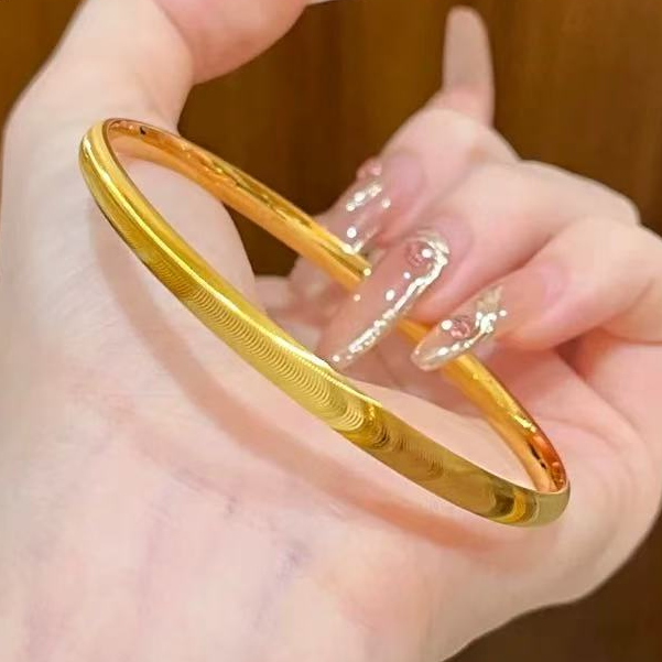 18k金猫眼质感轻奢高级感手镯b18