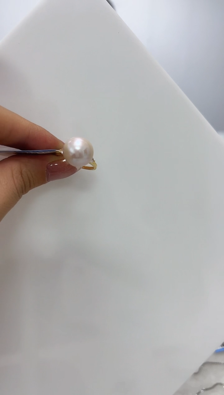 【闪购商品】淡水珍珠DA银S925镶嵌戒指  B664