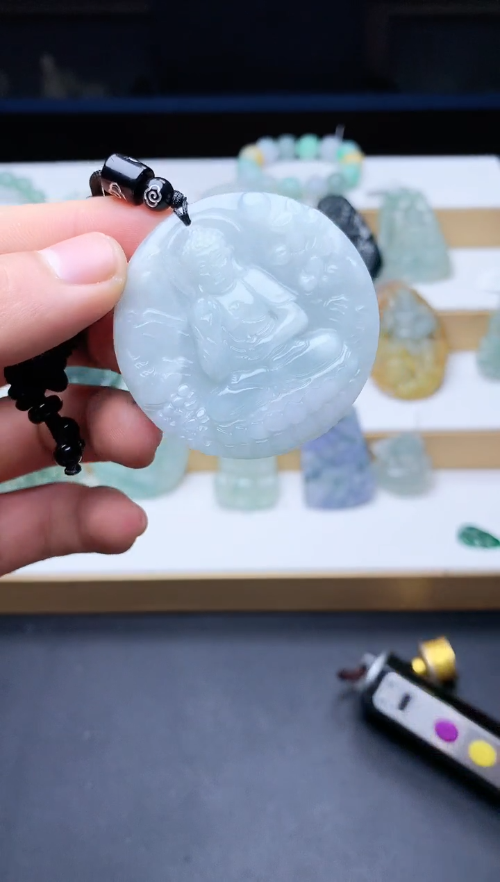 【闪购商品】翡翠颈饰未镶嵌2662挂件