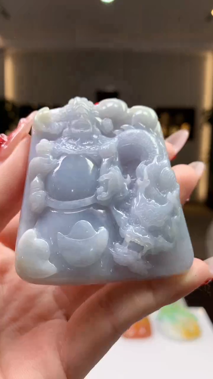 【闪购商品】定制翡翠未镶嵌1083ry-毛货挂件29