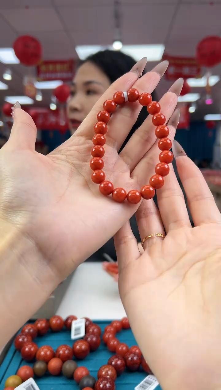【闪购商品】南红玛瑙手串未镶嵌2.8-（多样式）