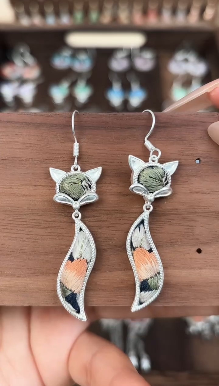 【闪购商品】织绣艺枝独秀手工饰品173