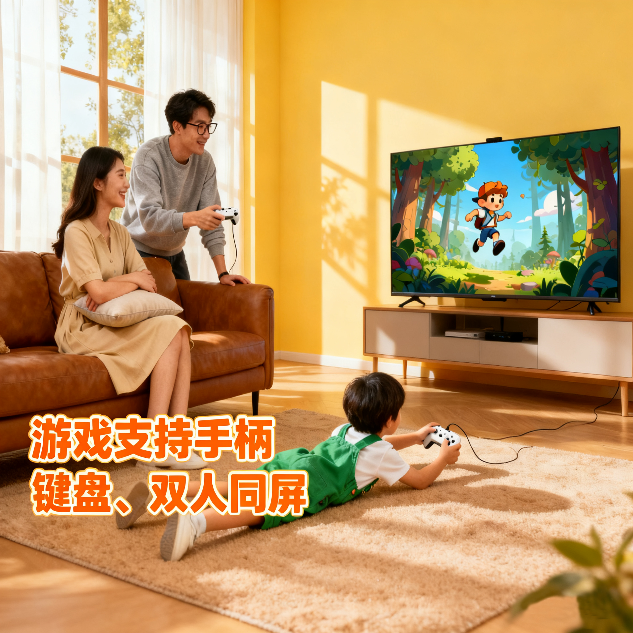 支持手机苹果安卓平板电视掌机投影免下载安装支持手柄体感摇杆