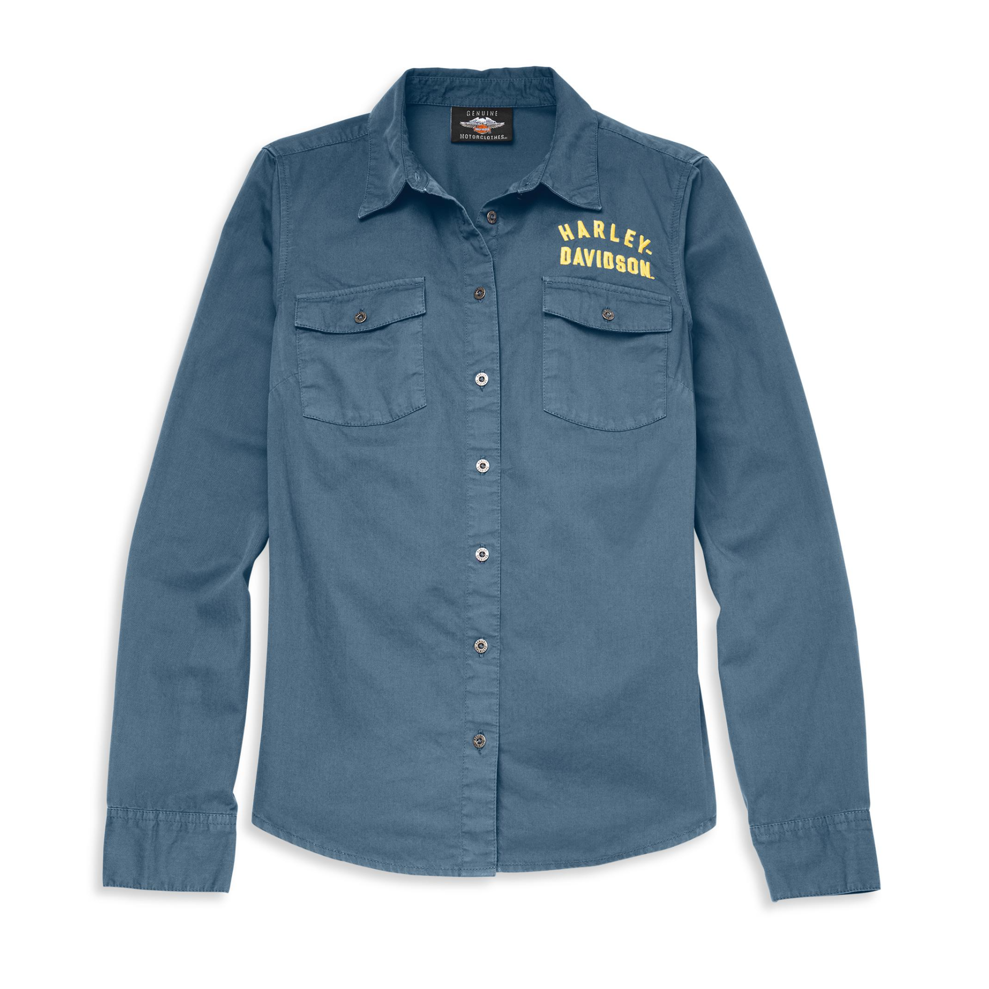 【哈雷戴维森】断码特价女款长袖衬衫96120-22VW