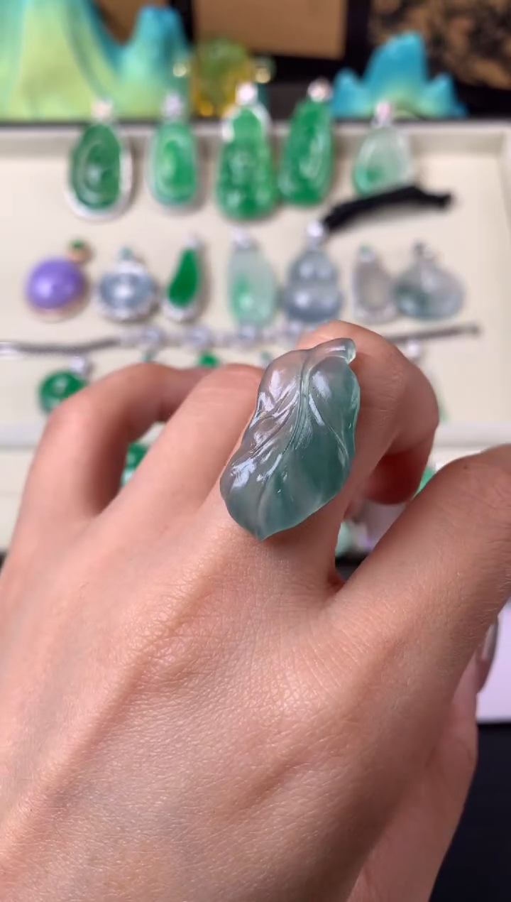 未镶嵌定制翡翠裸石（镶嵌定制）