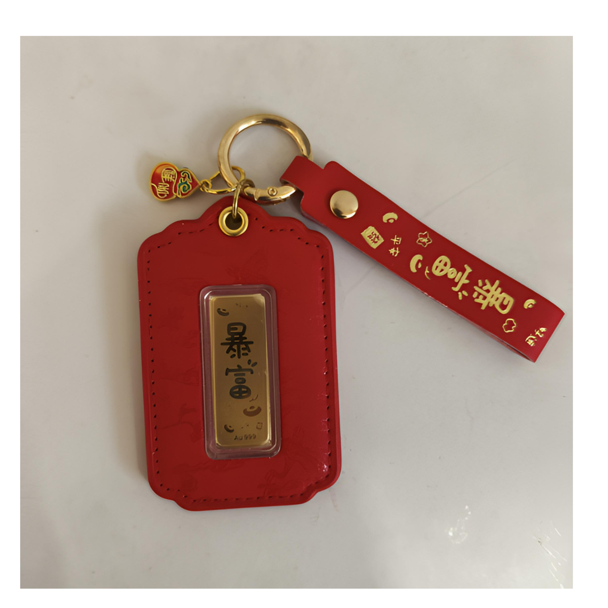 含金工艺品【XH】暴富手机挂车挂饰品