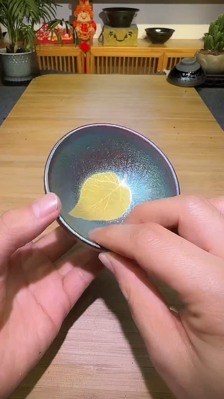 茶盏精品茶盏888888木叶蓝