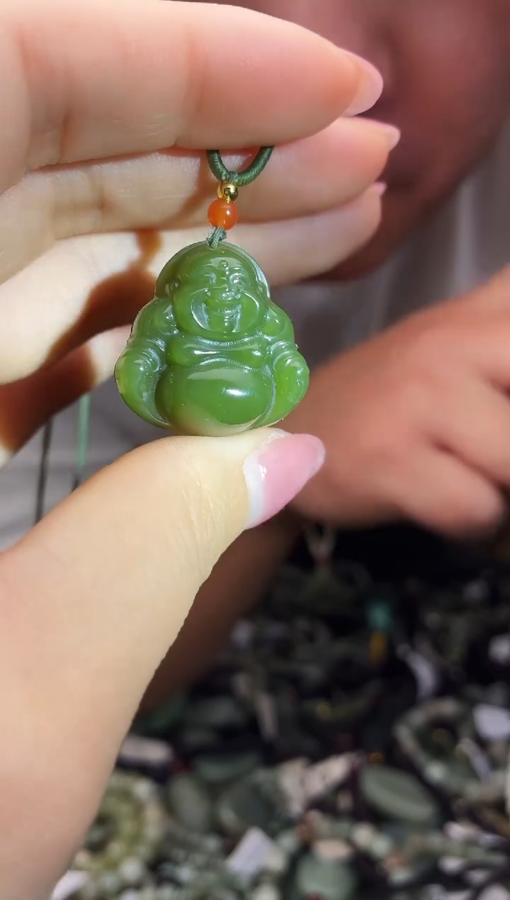 颈饰未镶嵌和田玉多样性发货，拍一发一