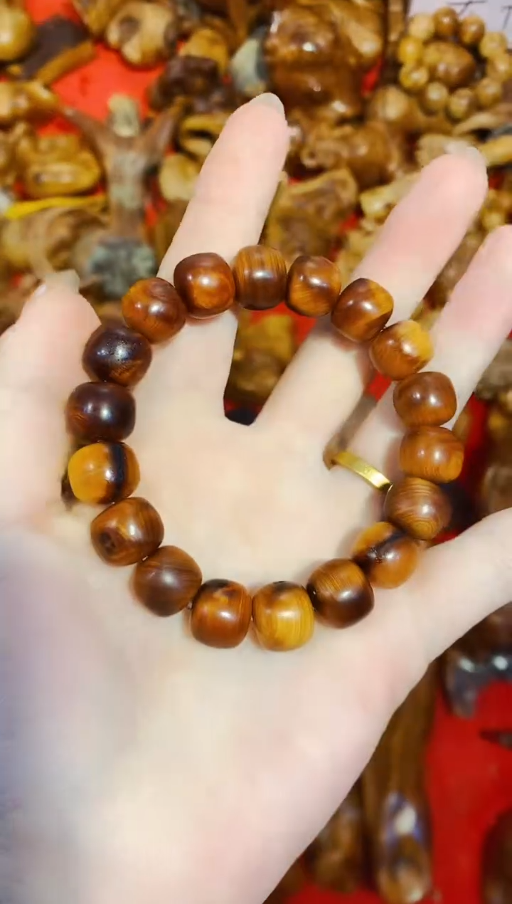 柏木（崖柏）13雷老1213单条北太行崖柏手把件手串