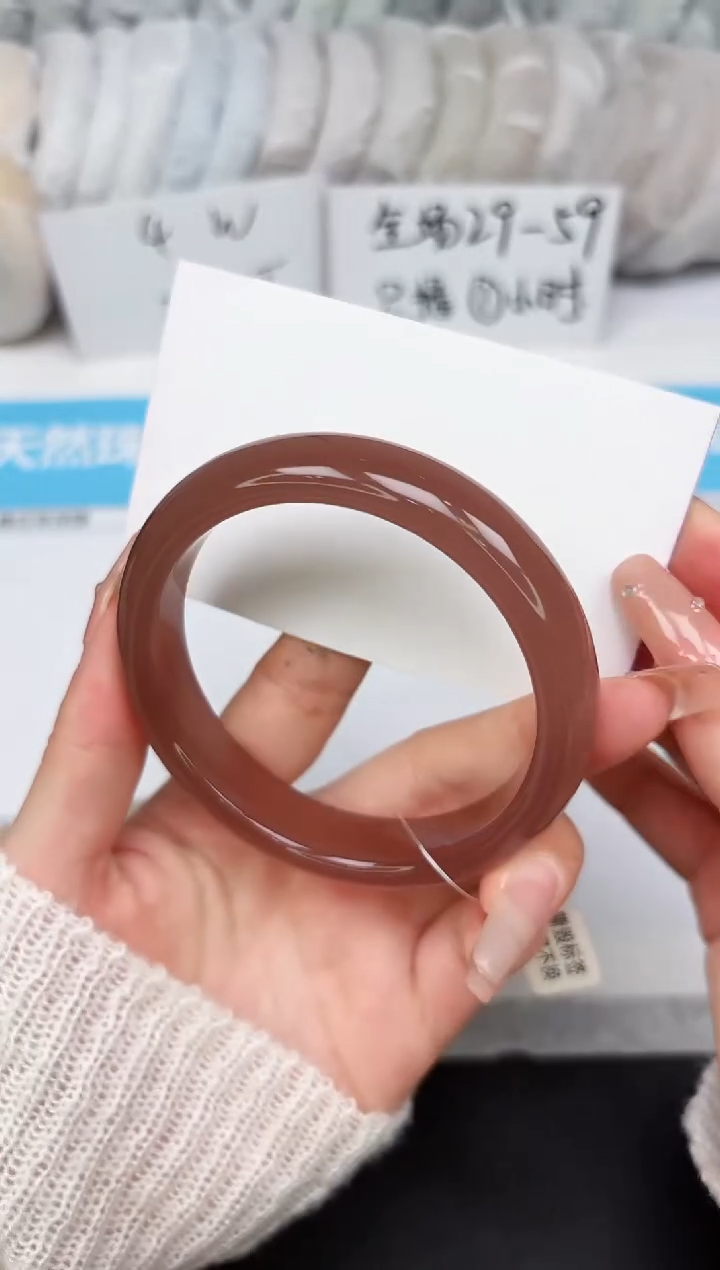 石英质玉手镯未镶嵌354-60.8.