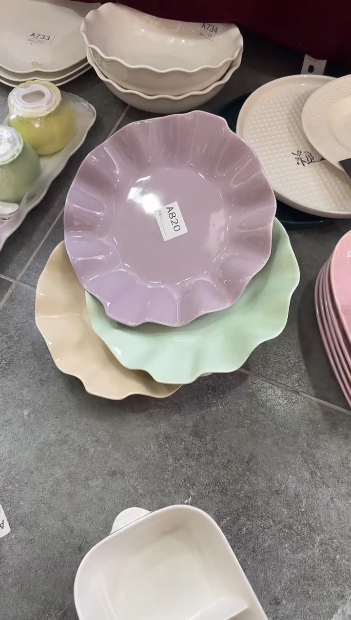 摆件陶A820-3个   仓库清仓福利陶瓷微瑕