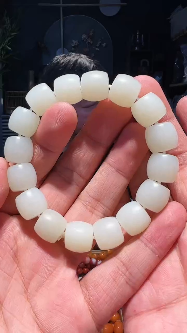 【闪购商品】和田玉手串未镶嵌14+单圈