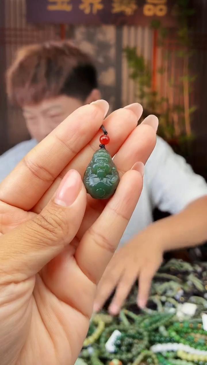 和田玉未镶嵌颈饰多样性发货拍一发一