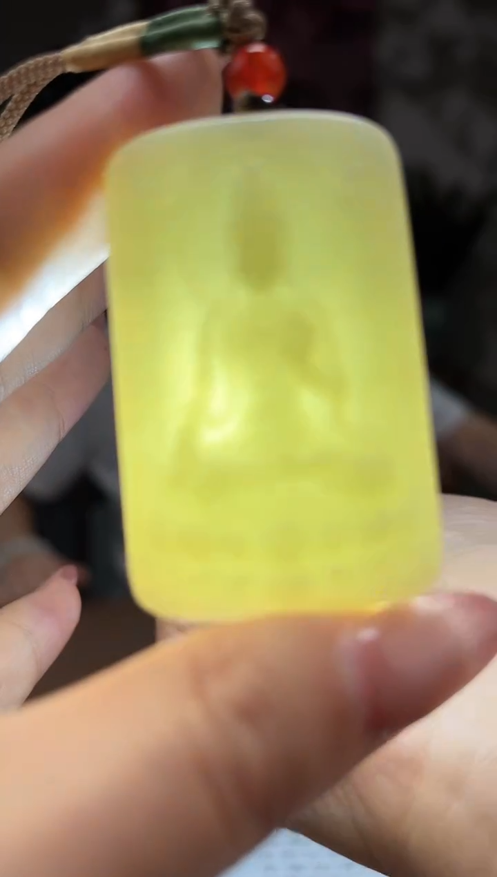 和田玉未镶嵌颈饰s677