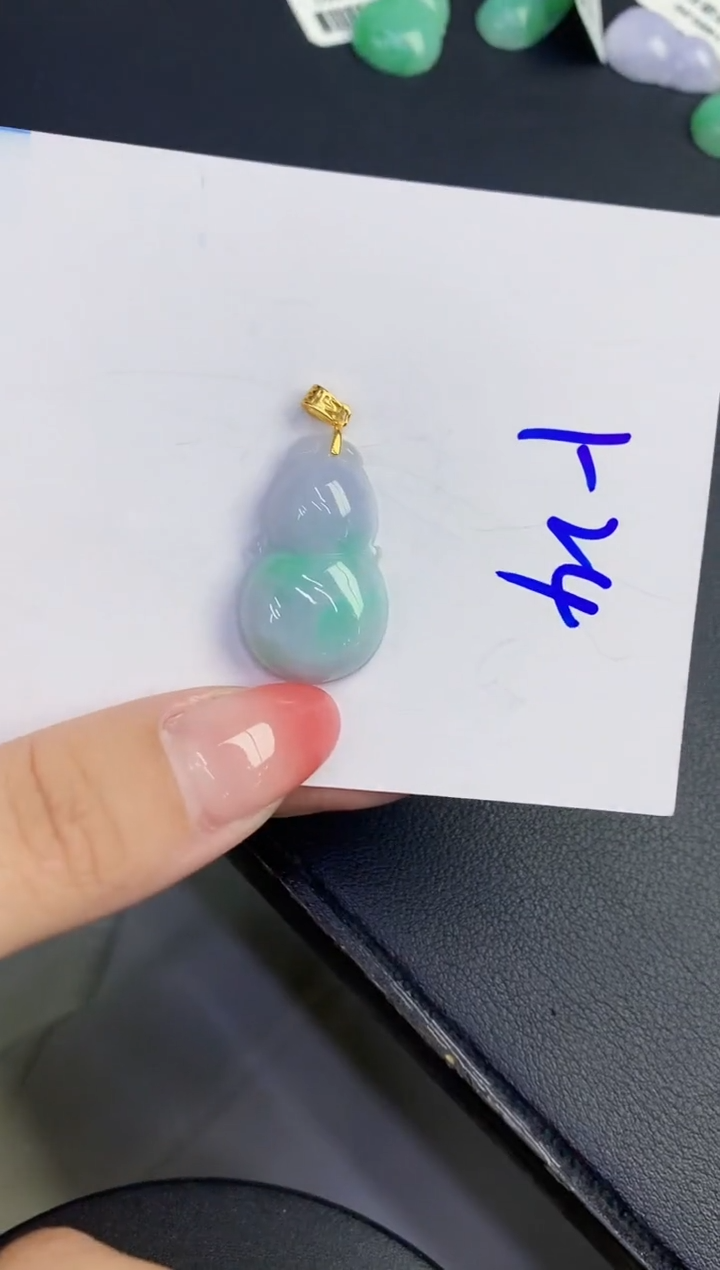 翡翠未镶嵌颈饰缅甸天然翡翠A货