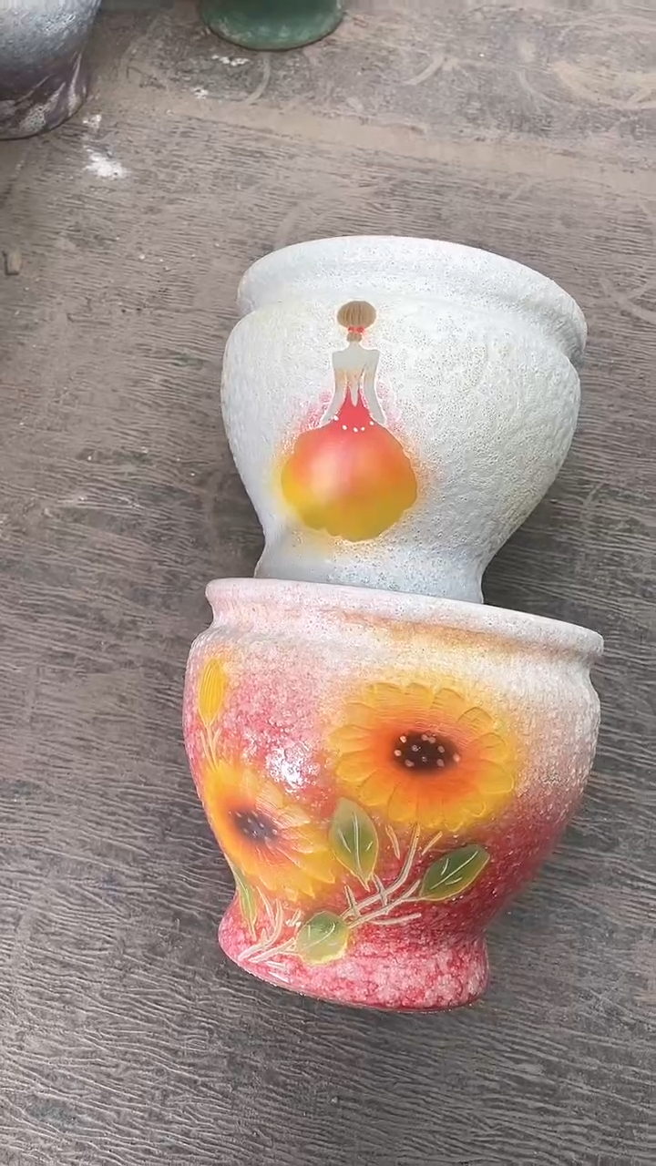 【闪购商品】摆件15-289口17高14  二个