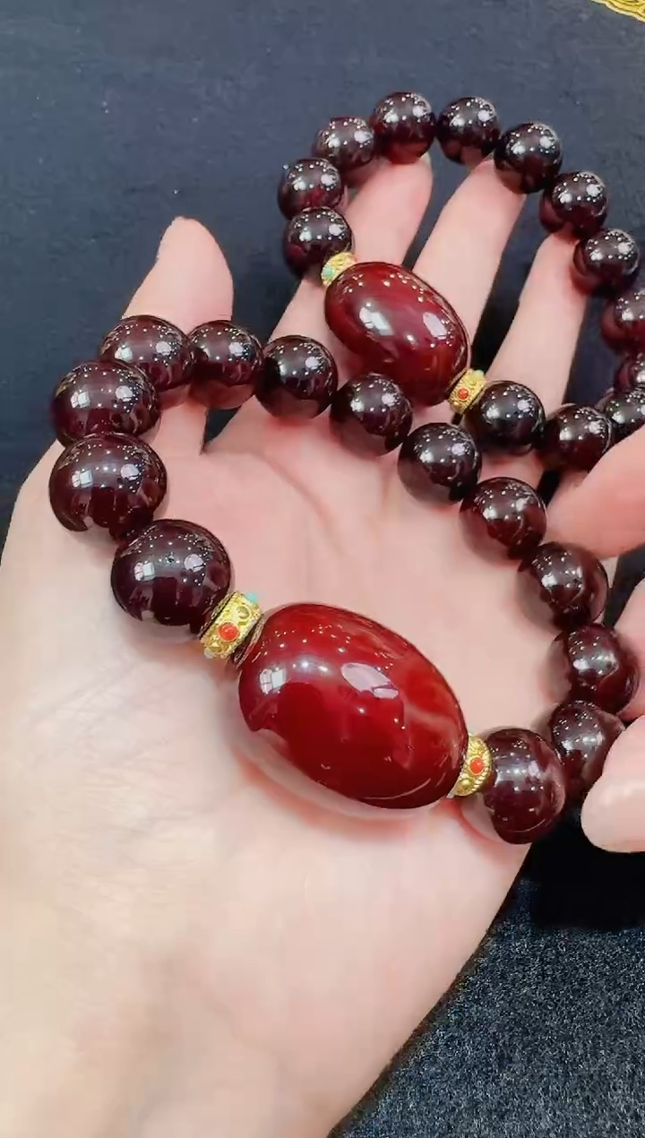 玛瑙/玉髓手串未镶嵌久*.多样性发货只发一件