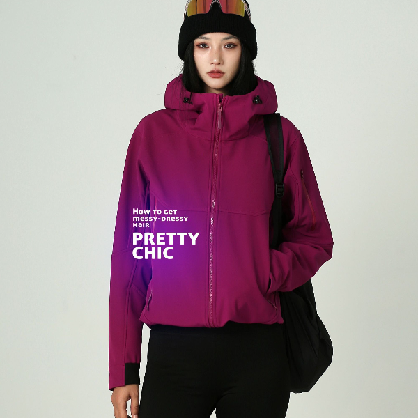 MIN SAN JIN 现货滑雪系列加绒软壳户外运动休闲冲锋衣HQ-23178SS