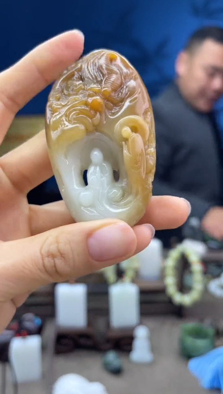 【闪购商品】和田玉颈饰未镶嵌1