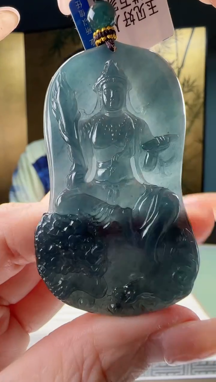 【闪购商品】翡翠吊坠(不含链)未镶嵌YJ@@960Q3J12783