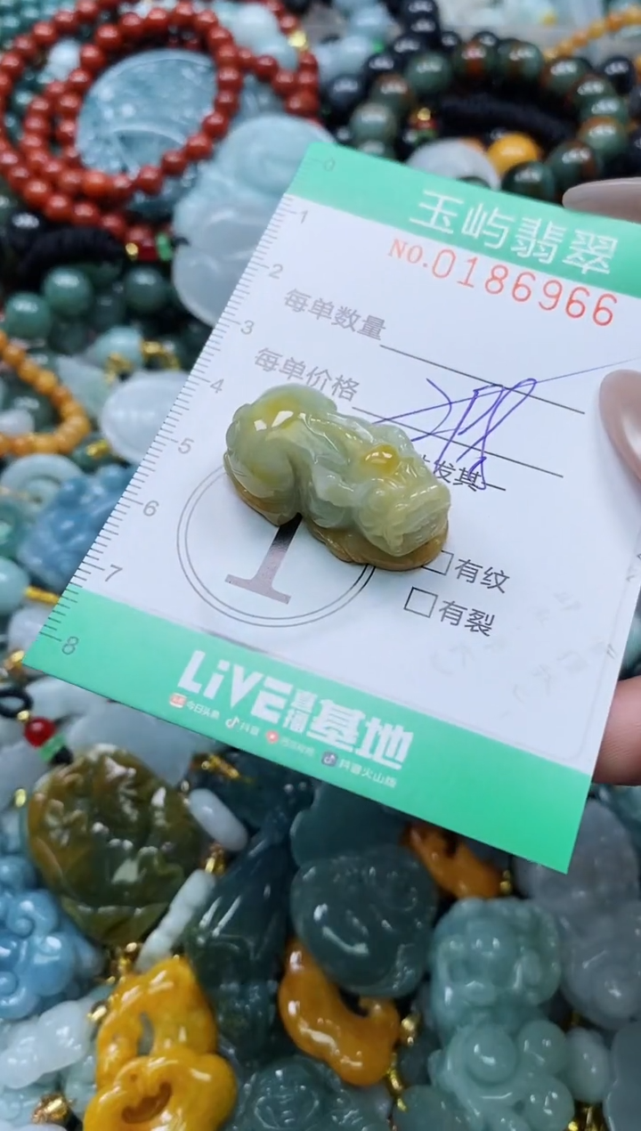 翡翠未镶嵌颈饰闪购0186966多样性发其一