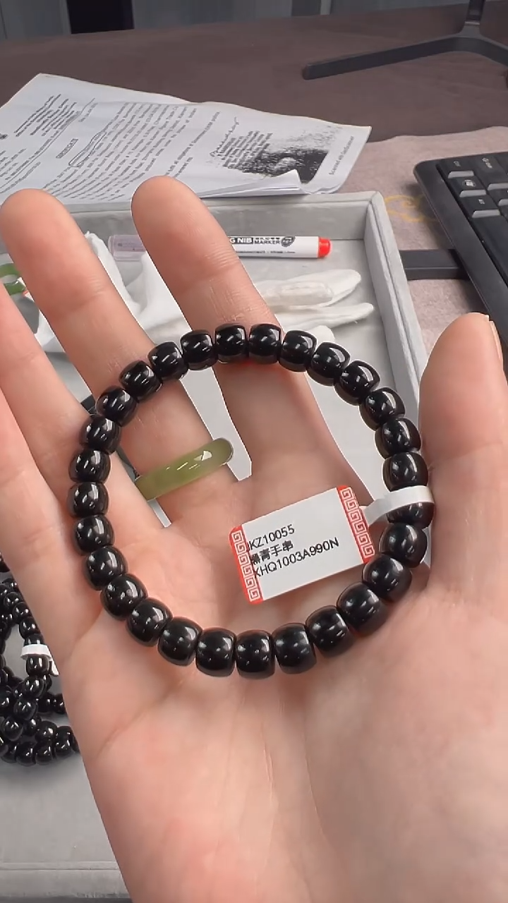 未镶嵌手串和田玉JKZ10055