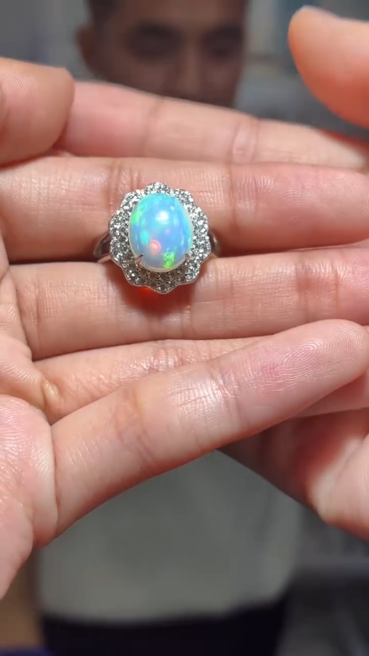 银S925镶嵌欧泊其他（扎德严选）