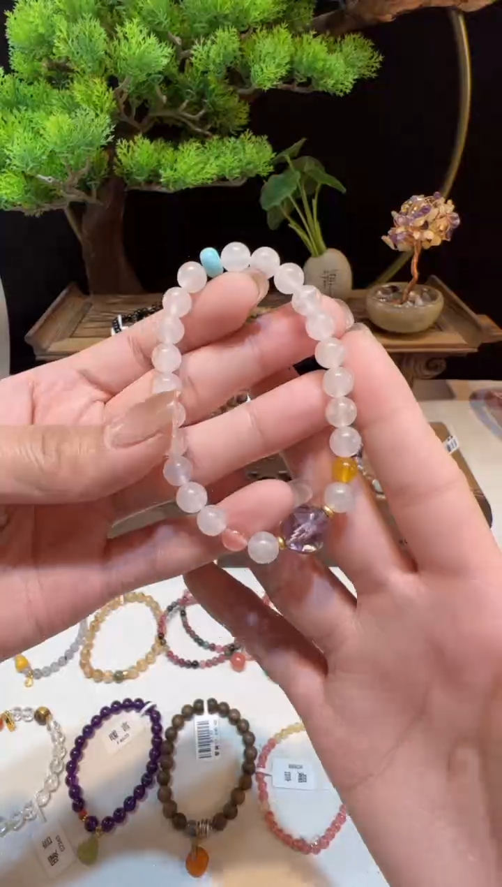 【闪购商品】长石手链未镶嵌@@手饰