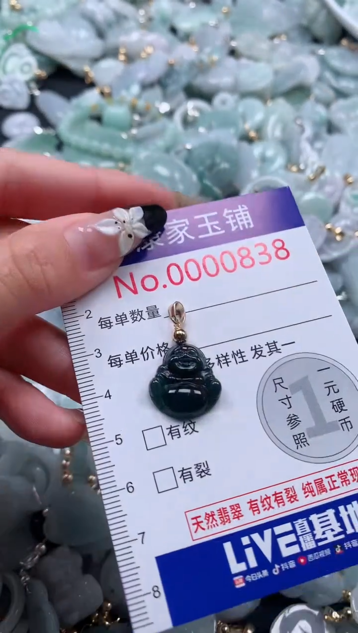 颈饰未镶嵌翡翠838