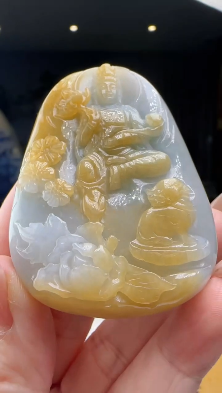 【闪购商品】翡翠吊坠(不含链)未镶嵌YJ@@960Q3J15052