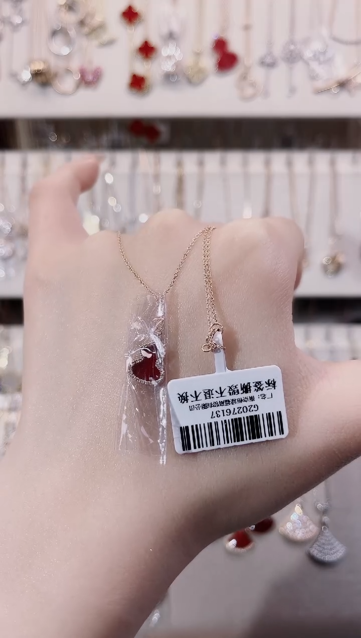 【闪购商品】玛瑙套链18K金镶嵌18K金镶嵌 K玫