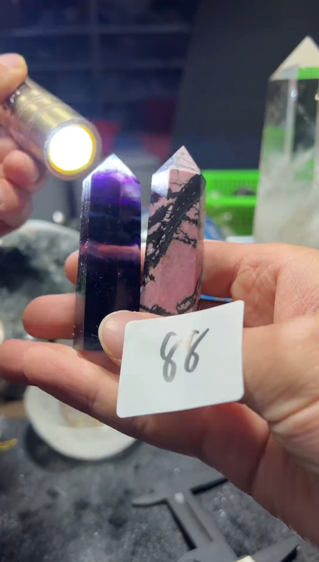 未镶嵌珠宝半成品水晶天然水晶默认微瑕88