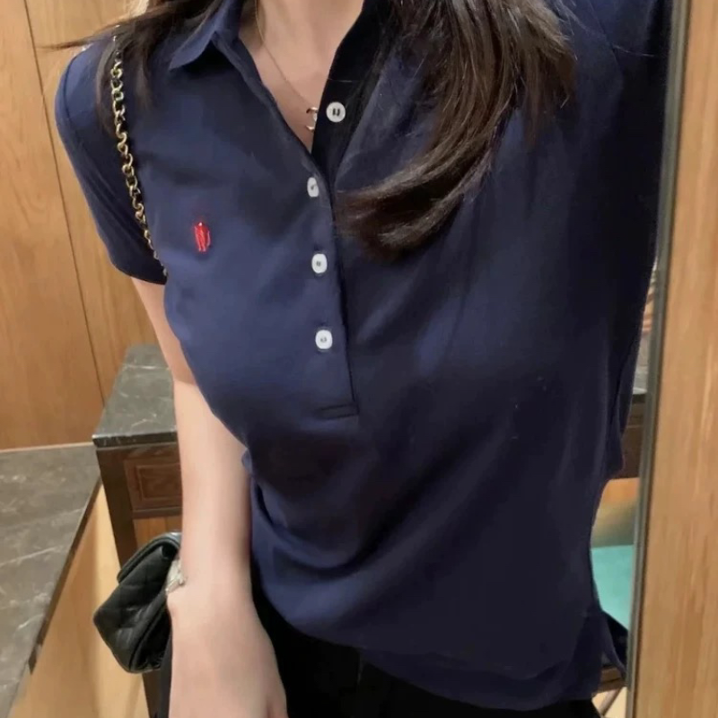 D50133南油爆款气质简约运动风休闲短袖T恤