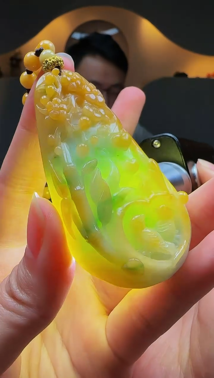 【闪购商品】定制翡翠未镶嵌Q01490翡翠毛货