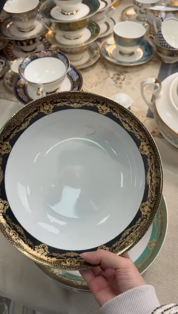 【闪购商品】瓷片9英寸汤碗福利款 瑕！！