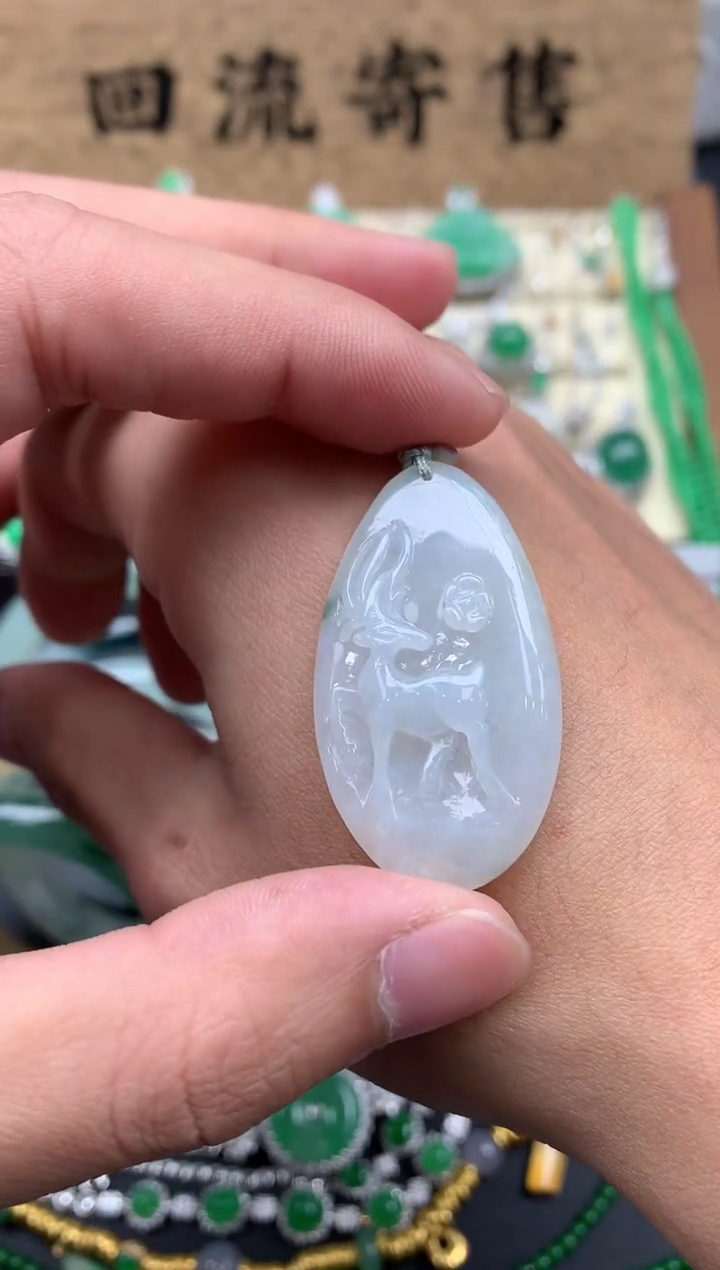 【闪购商品】翡翠颈饰未镶嵌5--中国好珍宝