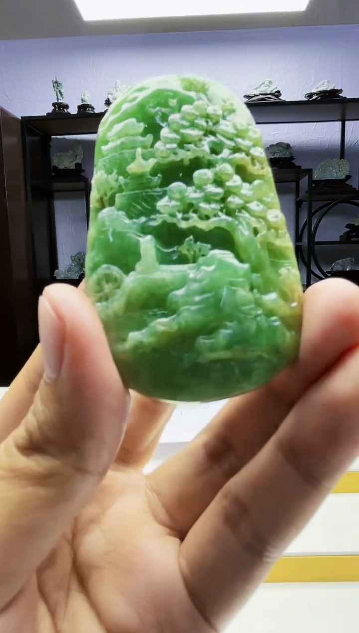 定制翡翠未镶嵌毛货03290029