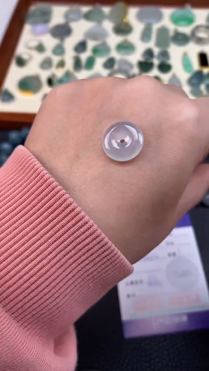 【闪购商品】翡翠颈饰未镶嵌天然A货翡翠