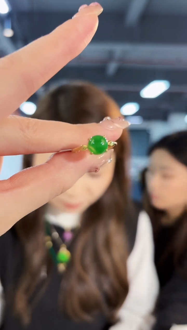 【闪购商品】翡翠戒指未镶嵌缅料A货/支持复检/一件