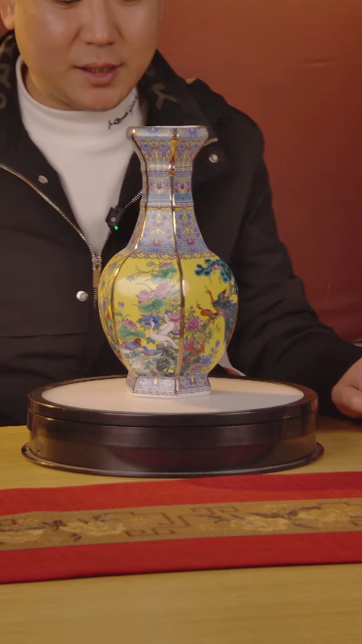 摆件陶景德镇陶瓷青花摆件A05