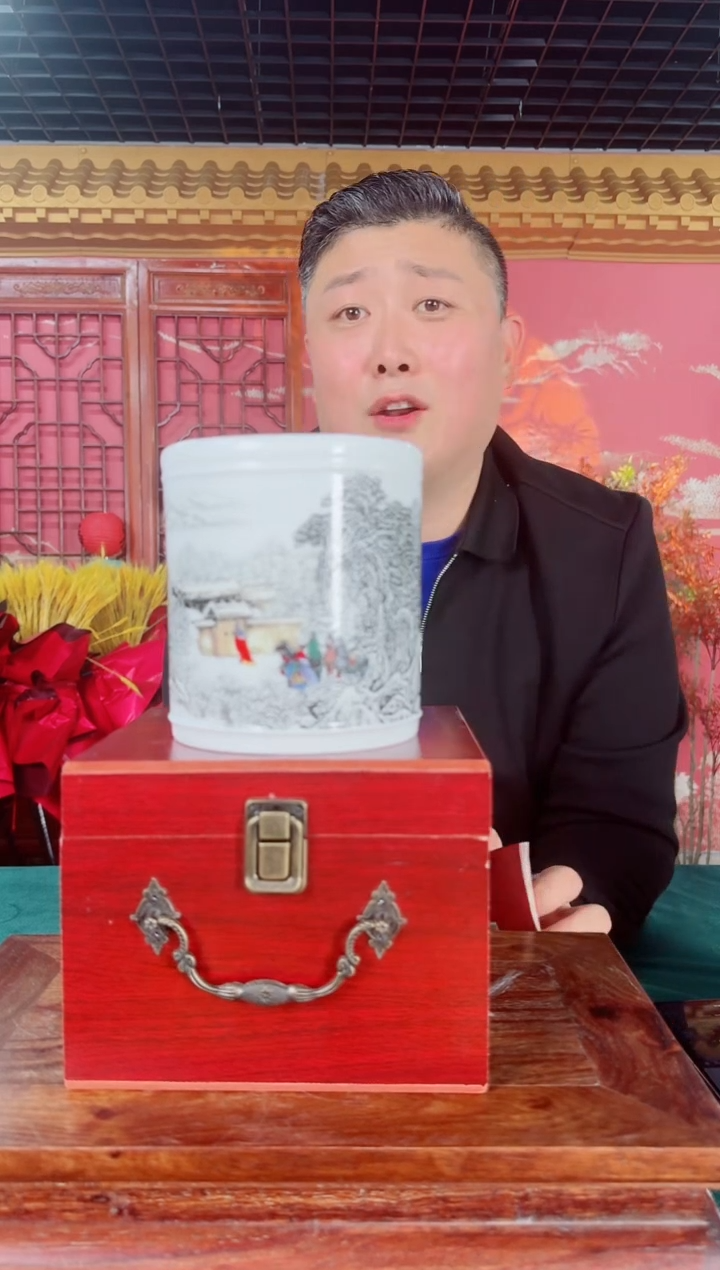 【闪购商品】瓷片宏泰瓷源 景德镇高端赏瓷 zsm0049