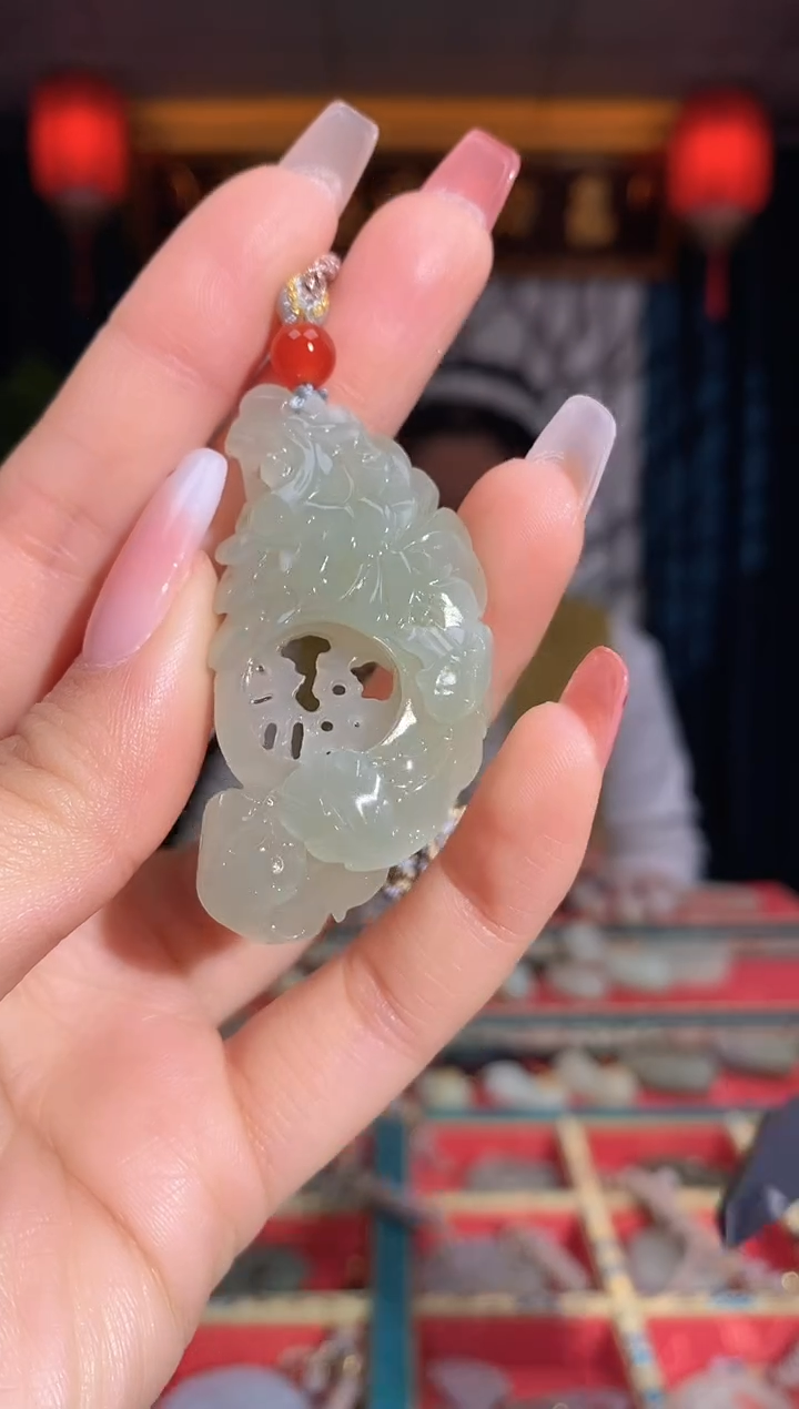 【闪购商品】和田玉颈饰未镶嵌福牌