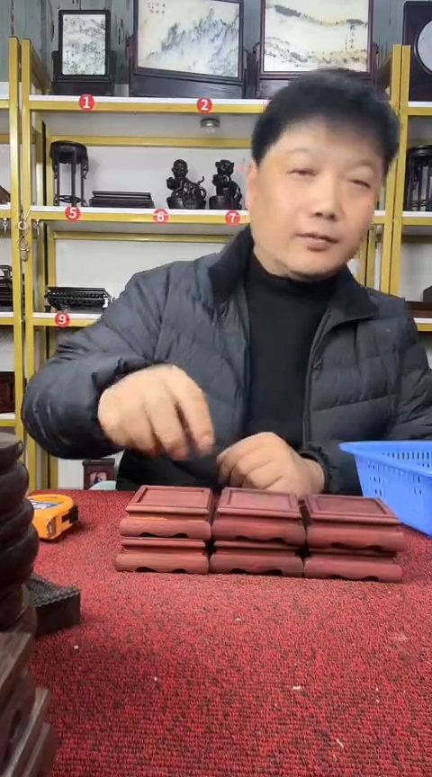 木正方小底座5.2/7.5CM//6个