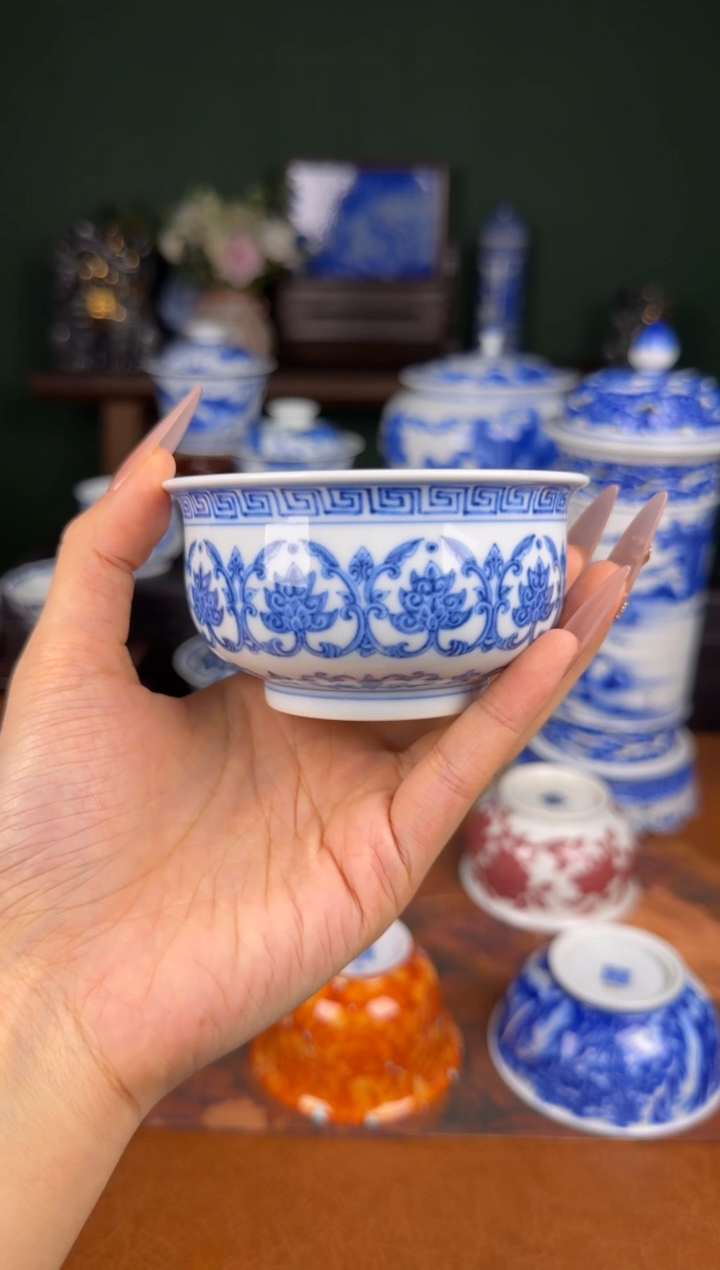 杯望月怀古。十字杵。卢氏杯