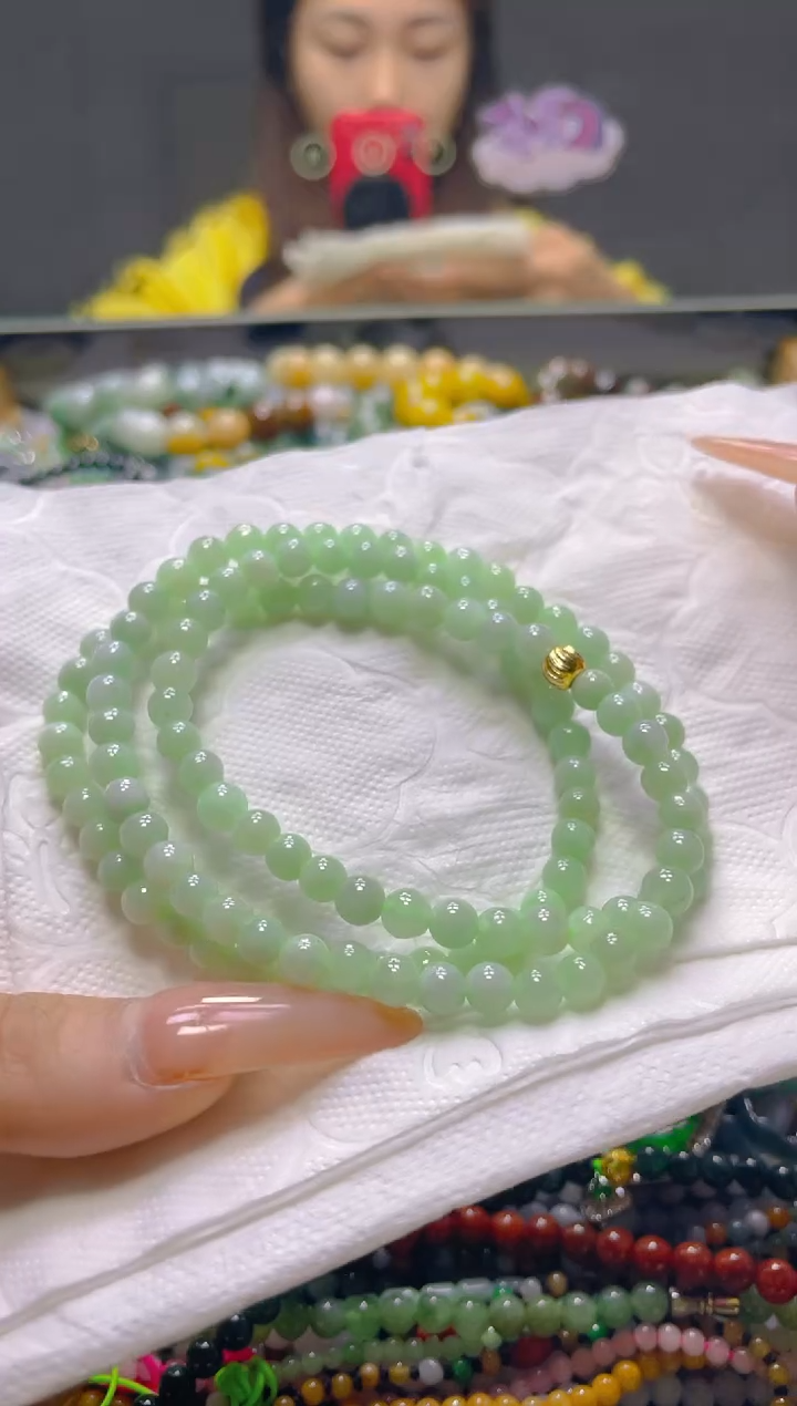 颈饰未镶嵌翡翠5MM