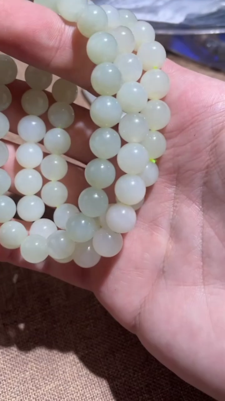 【闪购商品】和田玉单圈手串未镶嵌29240313-09多样性发货，发其一