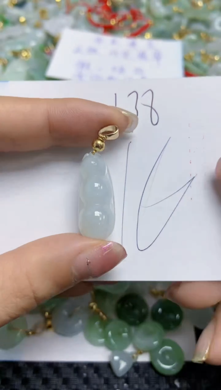 【闪购商品】翡翠颈饰合金   天然A货翡翠