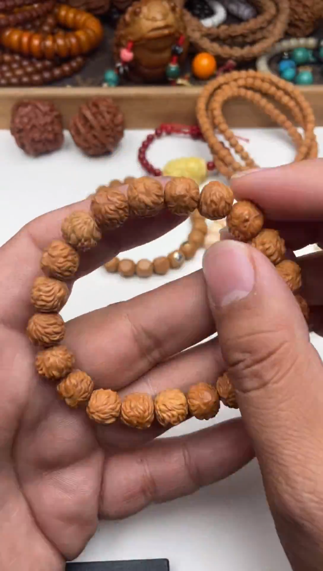 【闪购商品】猴头核桃手串111111111