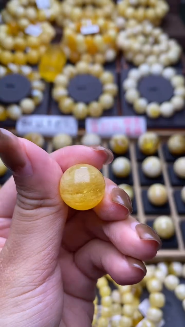 【闪购商品】琥珀裸石未镶嵌大小姐珠宝严选22