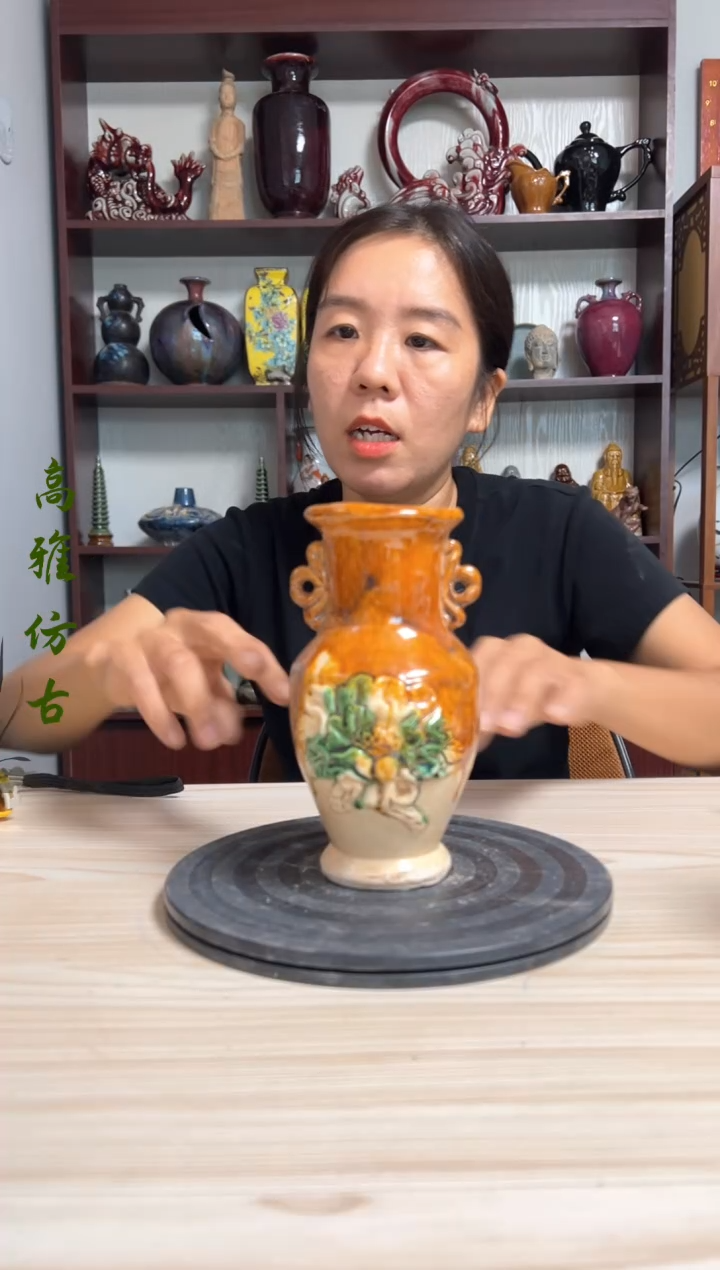 复古高雅仿古瓷器摆件